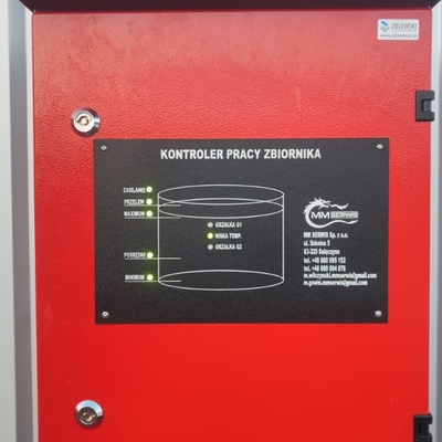 Kontroler pracy zbiornika