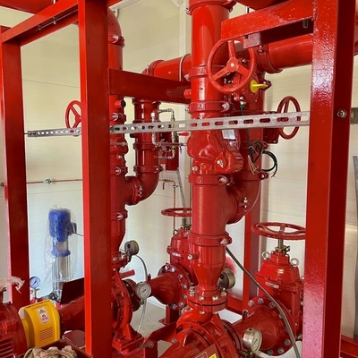 Pompownia ppoż. - rurociągi technologiczne 