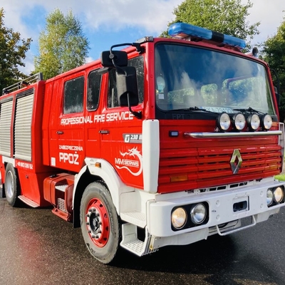 Średni wóz gaśniczy MM Serwis